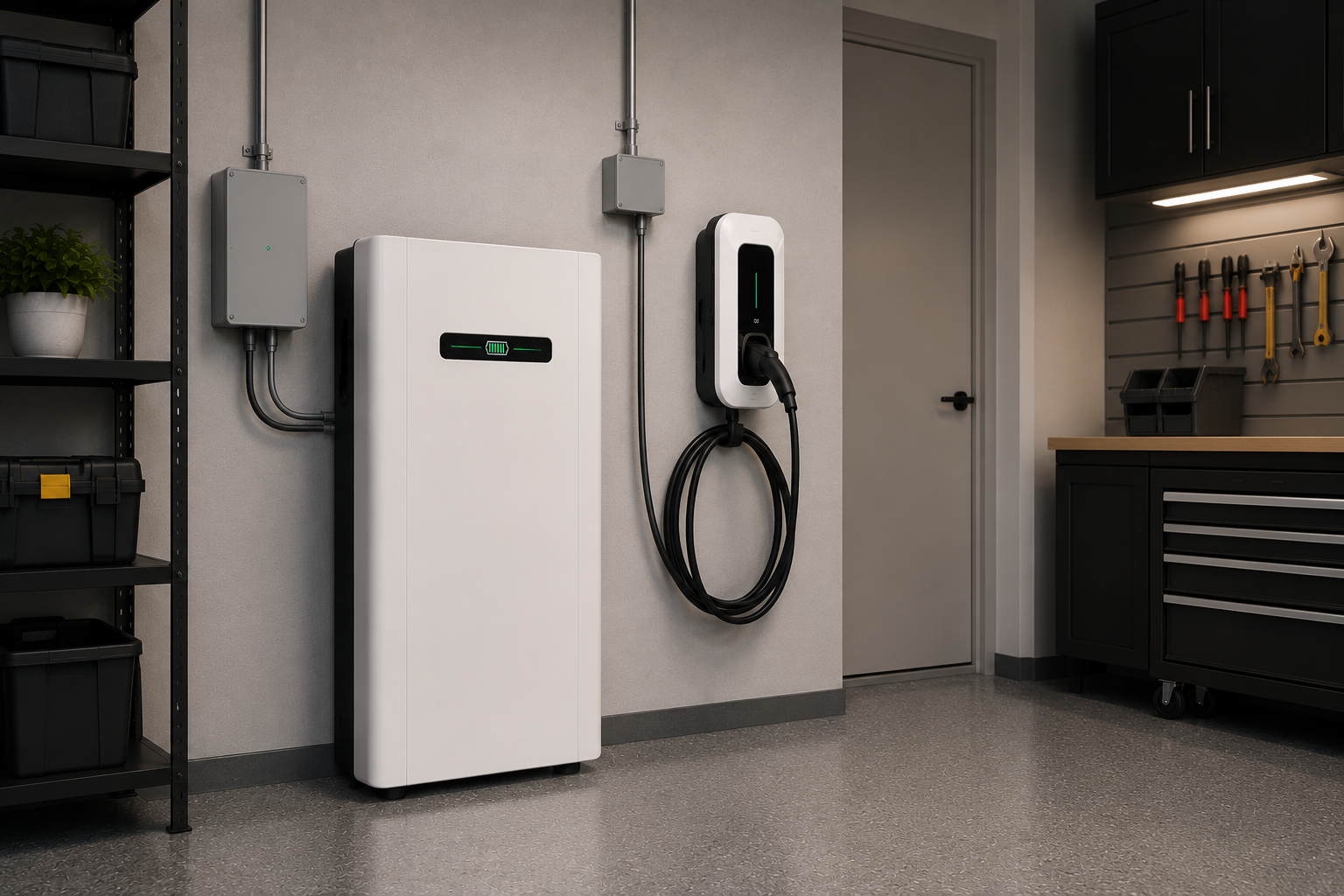 Battery and EV Charger
